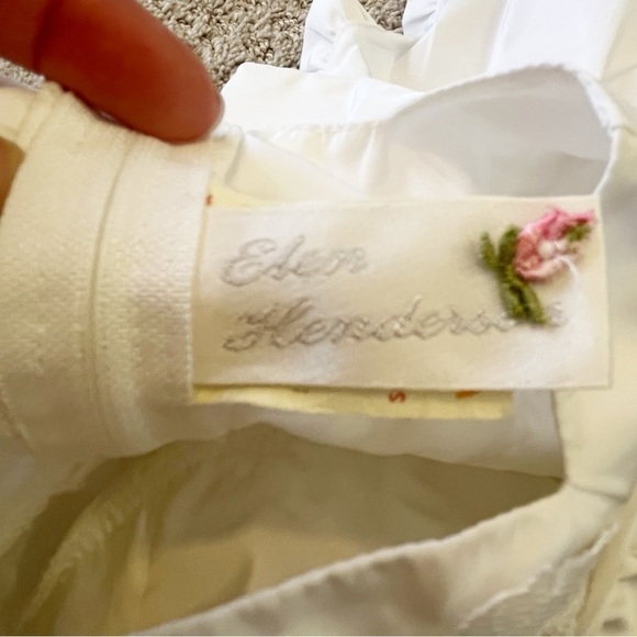 Vintage Girl Dress Lot Wedding Red Christmas Pink Handmade 7 pc Sz 18 mo 2 5 6 - Picture 14 of 16